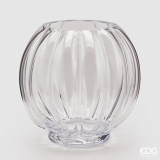 EDG Enzo De Gasperi Glass Pumpkin Vase D30 cm
