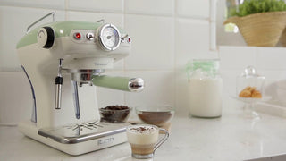 Ariete Vintage Beige Espresso Coffee Machine
