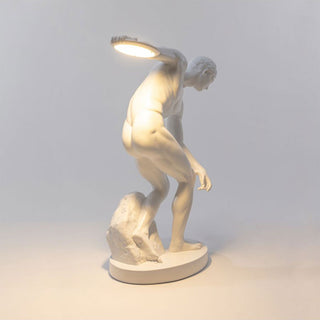 Lámpara Seletti Discobolux en resina H51 cm