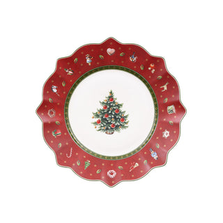 Villeroy &amp; Boch Toy's Delight Frühstücksteller-Set, 6-teilig, Rot, D24 cm