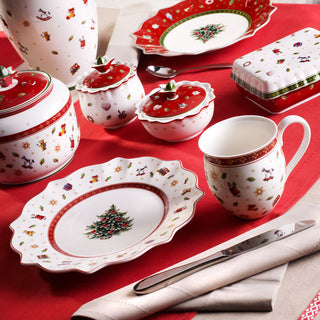 Villeroy & Boch Toy's Delight Servizio di Piatti Natalizio 18 pz in Porcellana