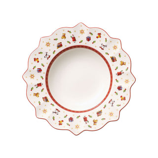 Villeroy & Boch Toy's Delight Servizio di Piatti Natalizio 18 pz in Porcellana