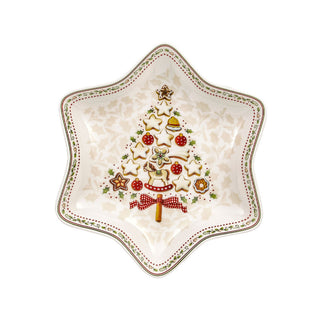 Villeroy &amp; Boch Winter Bakery Delight cuenco estrella 24,5 cm