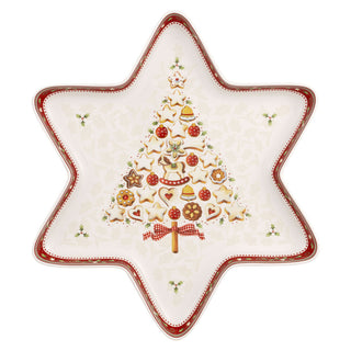 Villeroy &amp; Boch Winter Bakery Delight Large star plate 37 cm