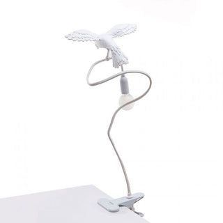Seletti Sparrow Resin USB Lamp with Clamp H100 cm