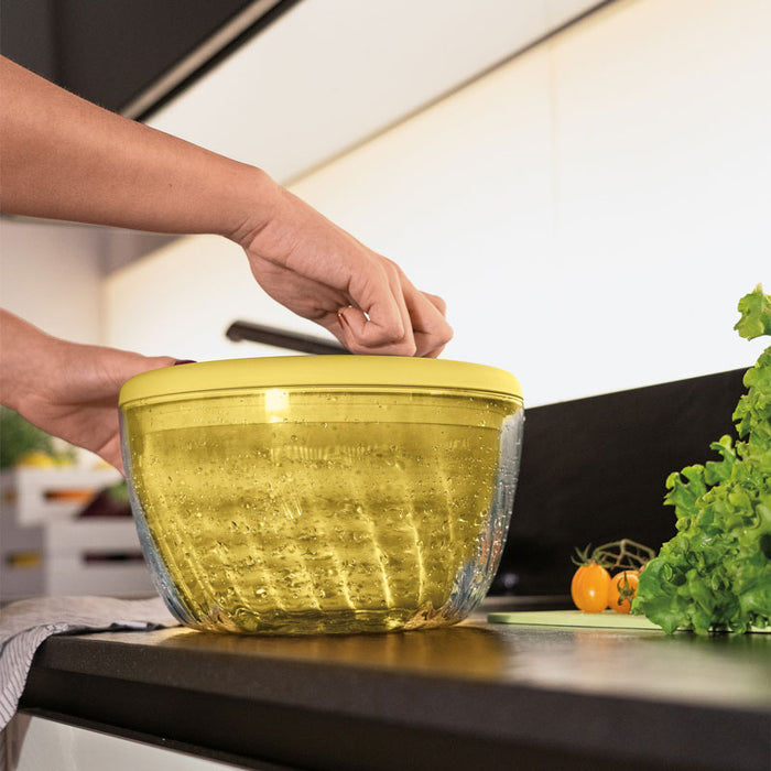 VASO MAGNETICO MAGNETIKA ROUND GIALLO ACIDO 7CM GIARDINO ESTERNO PIANTE FIORI 8056477686393