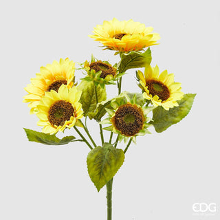 EDG Enzo De Gasperi Bouquet of Sunflowers 6 Flowers H 58 cm