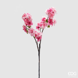 EDG Enzo De Gasperi Rama de melocotón japonés Sakura rosa oscuro H105 cm