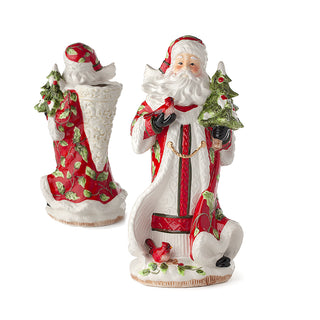 Hervit Santa Claus Porcelain Statue H43 cm