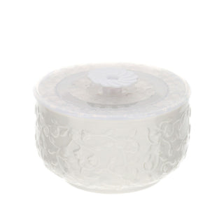 Hervit Romance Container in White Porcelain D10 cm