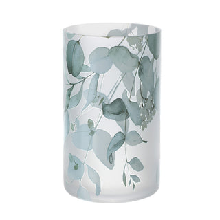 Hervit Botanic Glass Vase H20 cm Blue