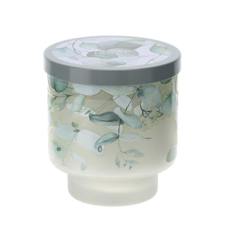 Hervit Botanic Scented Candle in Eucalyptus Glass D8 cm