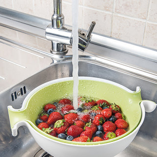 Guzzini Spin&amp;Drain Colander Set with Container