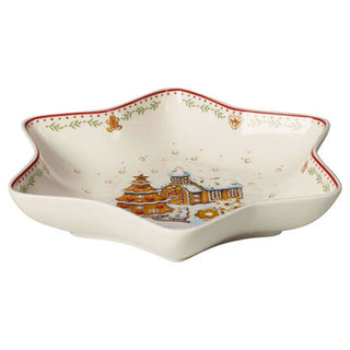 Villeroy &amp; Boch Winter Bakery Delight Medium star bowl 24.5 cm