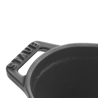 Staub Oval Mini Cocotte in Cast Iron 11 cm Black