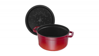 Staub Cocotte round 28 cm Cherry Red