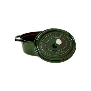 Staub Cocotte Oval Green Basil 31 cm