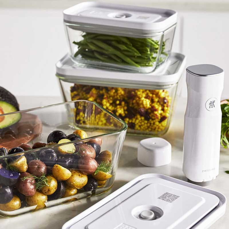 zwilling aufbewahrung glas Zwilling Fresh & Save Vakuumbehälter L aus Glas