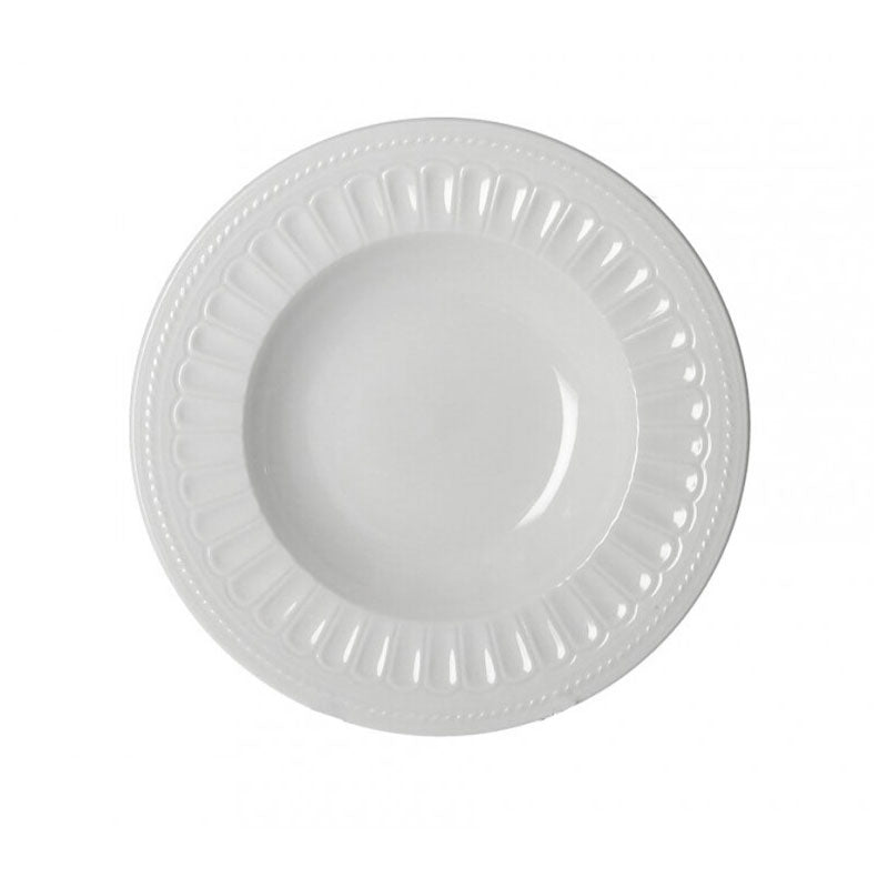 Brandani Essential Set Piatti 18 Pezzi In Porcellana - Colore Fumo/Grigio