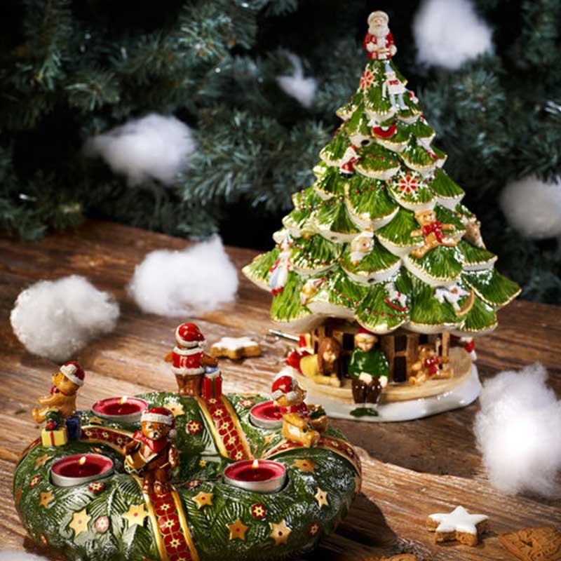 Villeroy Boch Carillon Albero di Natale con Bambini 30 cm – Le Gioie