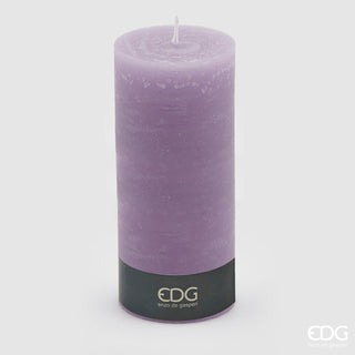 EDG Enzo De Gasperi Rustic Purple Snot Candle H25 cm