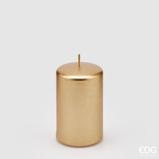 EDG Enzo De Gasperi candela classica moccolo h10 cm Gold