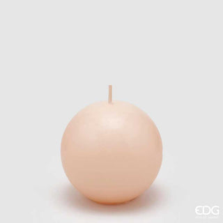 EDG Enzo De Gasperi Vela clásica Esfera D8 cm Rosa polvo