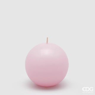 EDG Enzo De Gasperi Classic Pink Sphere Candle D8 cm