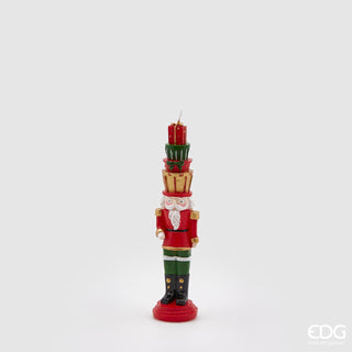 EDG Enzo De Gasperi Candle Soldier with Gifts H34 cm