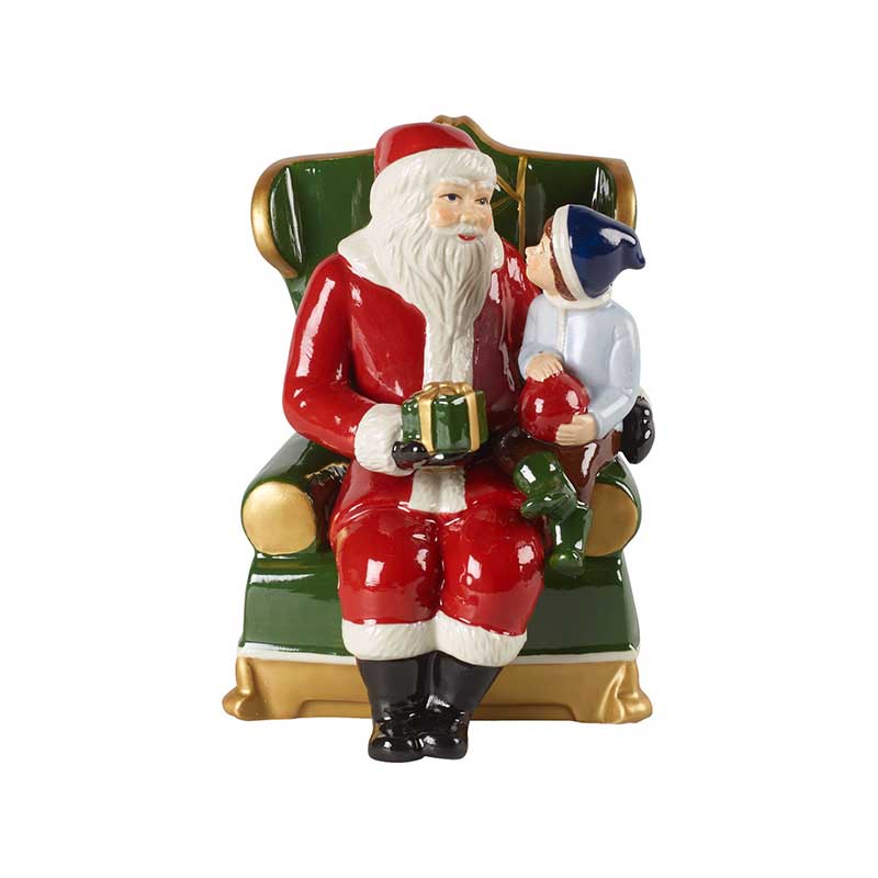 Villeroy Boch Babbo Natale in poltrona – Le Gioie