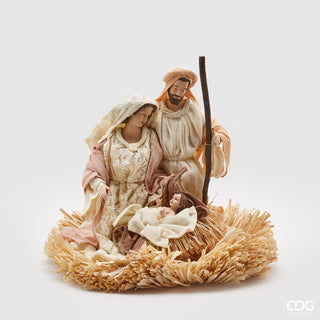 EDG Enzo De Gasperi Nativity Lord With Straw Base H32 cm
