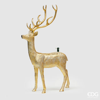 EDG Enzo de Gasperi Deer Base for Christmas Tree H 214 cm Gold