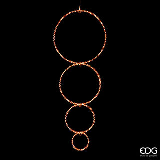 EDG Enzo de Gasperi Microled rings x 4 Warm light