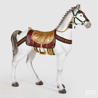 EDG Enzo de Gasperi Base for Christmas Tree Decorated horse 142 cm