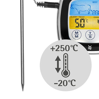 WMF Termometro Digitale Touch per Barbecue 5 Livelli di Cottura