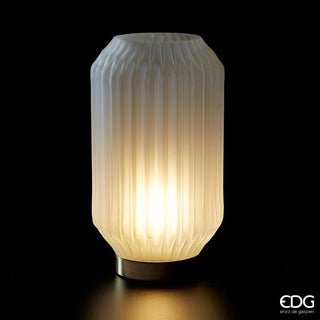 EDG Enzo de Gasperi Bright lamp with timer 26cm White