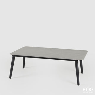 EDG Enzo de Gasperi Coffee table Harp Dark Gray 35x100x60 cm