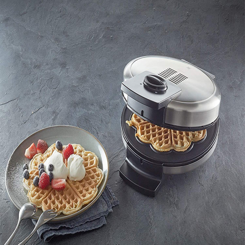 Gaufrier et croque-monsieur Sage No Mess Waffle 900 W Argent et Noir pas cher Gaufrier et croque-monsieur Sage No Mess Waffle 900 W Argent et Noir pas cher
