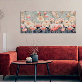 Agave Picture Rich Flowers Hand Painted 150x60 cm