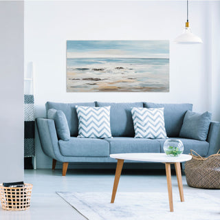 Agave Picture Seaside Hand Painted 140x70 cm