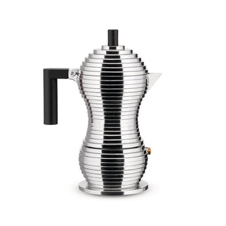 Alessi Pulcina Stainless Steel Coffee Maker 1 Cup