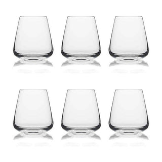 Fade Set 6 Aspen Water Glasses in Crystalline Glass 34 cl