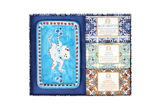 Casa Amalfi Caja de regalo mayólica azul