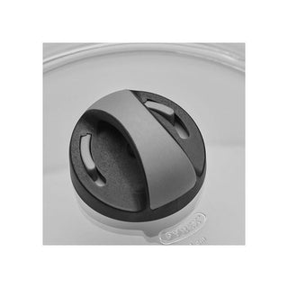 Ballarini Glass lid Steelrim Domed with vent 24 cm