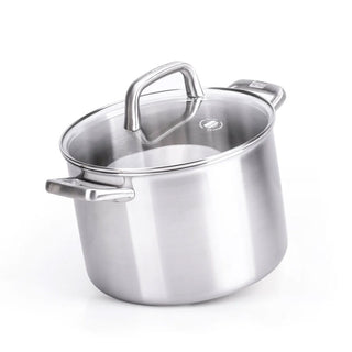 Berndes Pot with lid Tricion Resist Stainless steel 24 cm
