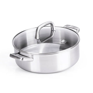 Berndes Two-handled saucepan with lid Tricion Resist Stainless steel Non-stick 32 cm