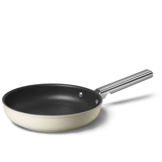 Smeg Cookware Frying Pan 28 cm 50's Style CKFF2801CRM Cream
