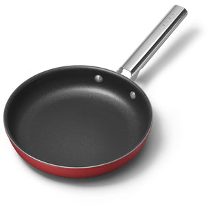 Smeg Cookware Sartén 30 cm 50's Style CKFF3001RDM Rojo