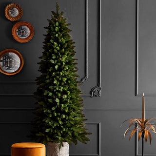 EDG Enzo de Gasperi Slim Pine Christmas Tree 180 cm D 71 cm Natural without led