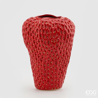 EDG Enzo De Gasperi Strawberry Chakra Vase H37 cm